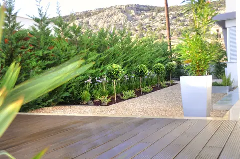 A private garden designed by Antoine Garden Designer, Paphos