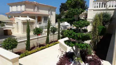 A private garden designed by Antoine Garden Designer, Paphos — details