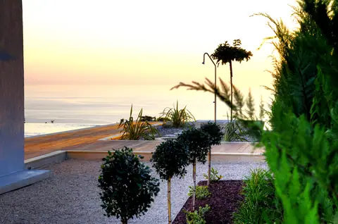 A private garden designed by Antoine Garden Designer, Paphos — pools & sea