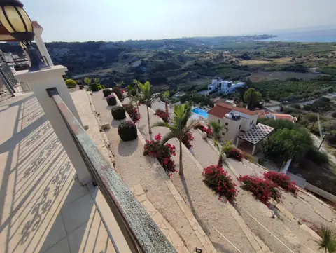 A private garden designed by Antoine Garden Designer, Paphos — flowers