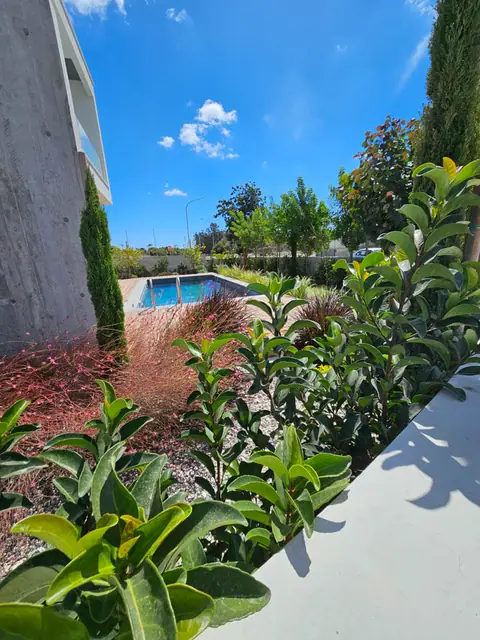 A private garden designed by Antoine Garden Designer, Paphos — pools & sea
